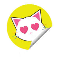 Cat Fashion Sticker by Grupo Tempo de Criança