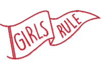 empowering girls rule Sticker by Confetti Rebels