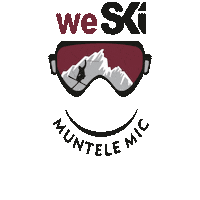 weski weride heliski weski muntelemic Sticker
