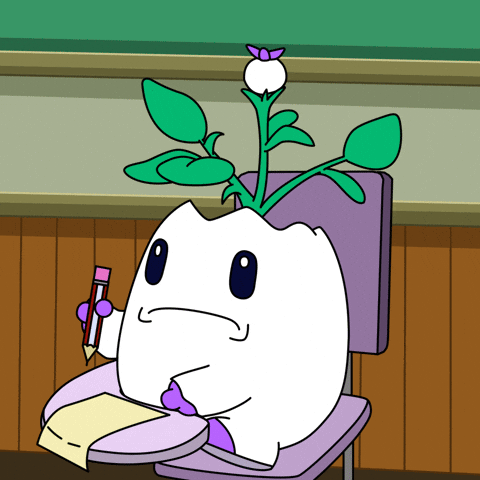 Nervous Back To School GIF by Magic Eden