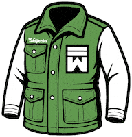 Tennis Jacket Sticker by Weltpocket