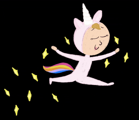 AtelierDav giphyupload sparkle glitter unicorn GIF