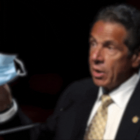 Mask Leadership GIF by Andrew Cuomo