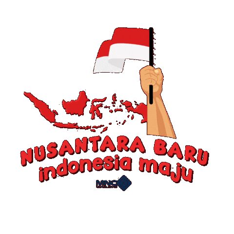 Merah Putih Merdeka Sticker by MNC Kapital Indonesia