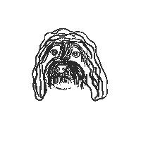 Dog Love Sticker