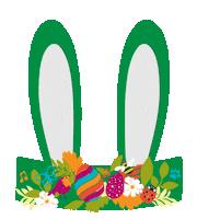 Easter Bunny Sticker by National Trust