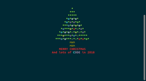 christmas linux GIF