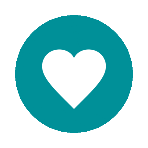 Heart Sticker by Akademie für Gesundheitsberufe