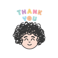 Thanks Thank You Sticker by Auntie Sam SG