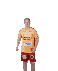 Celebrating Anders Zachariassen Sticker by GOG Sport