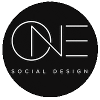 onesocialdesign party design social interior design Sticker