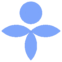 Blue Sticker by Rockmy