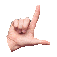 hand STICKER by imoji