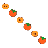 Persimmon Sticker by apieu