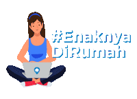 Laptop Properti Sticker by rumah123