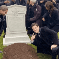 Posing Rest In Peace GIF