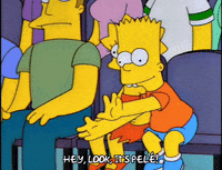 bart simpson catch GIF