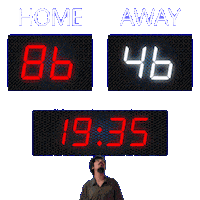 46 Away Sticker
