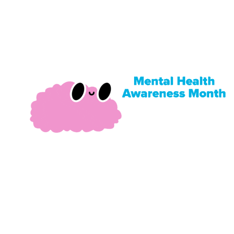 Mental Health Brain Sticker by UC Davis