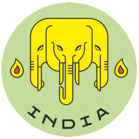kaothai india god elephant asia Sticker