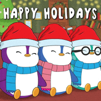 Christmas Singing GIF by Pudgy Penguins