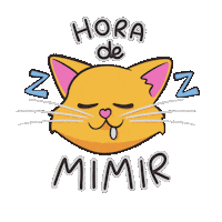 Sleepy Cat Sticker