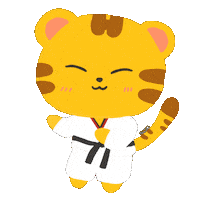 Kwon Soon Young Tiger Sticker