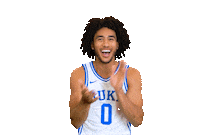 College Basketball Kiss Sticker by Duke Men's Basketball