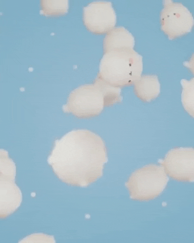 Game Snow GIF by Molang