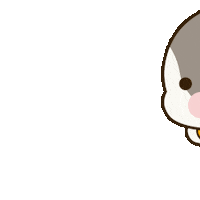 Katercat cat run slow kat Sticker