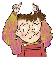 Kid Child Sticker by Albert Arrayás