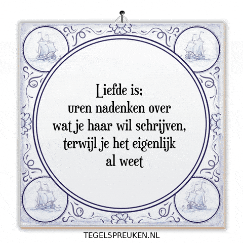 Hart Wijsheid GIF by Tegelspreuken.nl