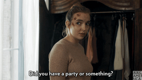 killing eve party GIF by BBC America