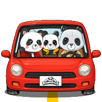 Family Time Love Sticker by PandaPals