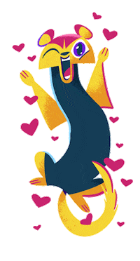 Tattoos Huron Sticker by Trendy Helados
