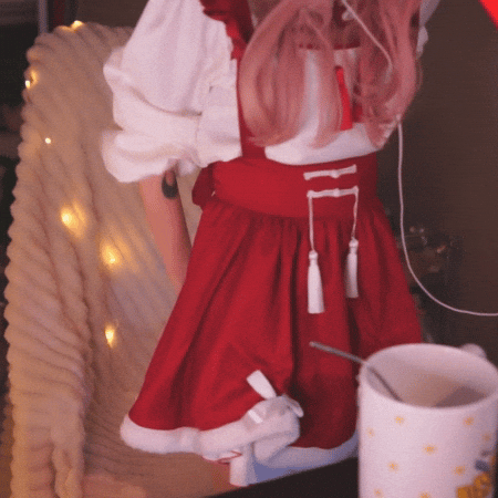 Merry Christmas Girl GIF