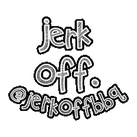 Jerkoff Sticker by harrietphillips