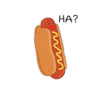 Hotdog Hakdog Sticker