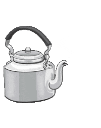 cafepetinho cafe cafezinho coffeelovers chaleira Sticker