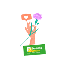 Heart Love Sticker by Florerias Unidas