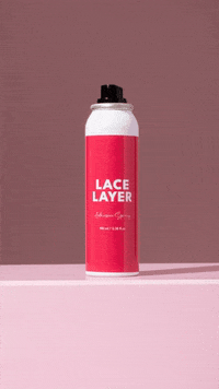 LaceLayer lace layer melting spray freeze spray holding spray GIF