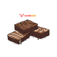 ventiieats love food delivery kitchen Sticker