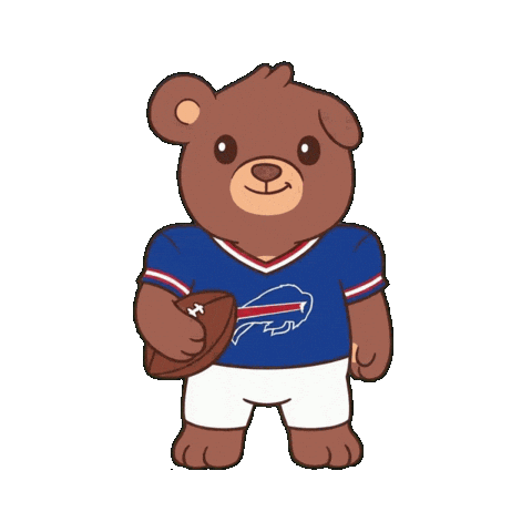 Happy Buffalo Bills Sticker by BEARISH