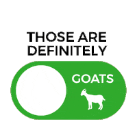 Sheep Goats Sticker by TBWA