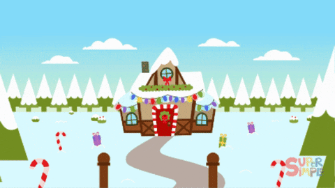 North Pole Christmas GIF by Super Simple