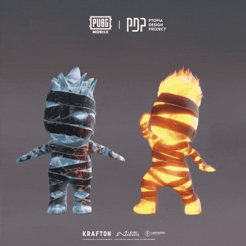 Battle Royale Mummy GIF by Official PUBG MOBILE