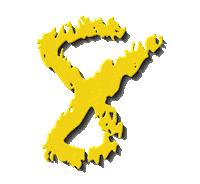 828id logo design yellow texas Sticker