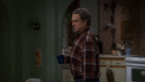 John Goodman Shrug GIF by ABC Network
