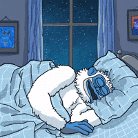 In Bed Sleeping GIF by Lofi The Yeti