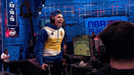 Golden State Warriors Esports GIF by NBA 2K League